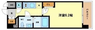 エスリード江戸堀の物件間取画像